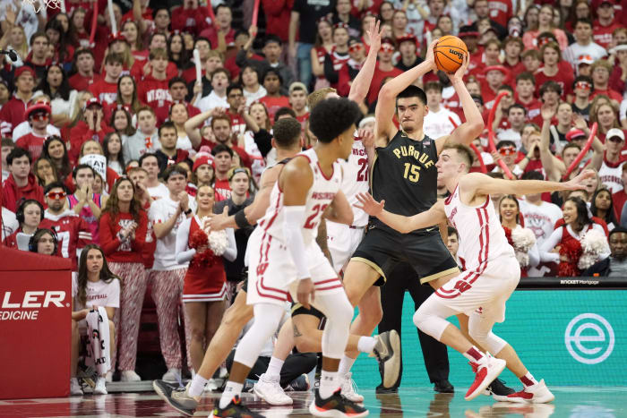 Zach Edey at Wisconsin